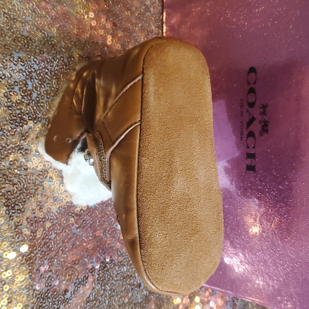 COACH baby urban hiker booties